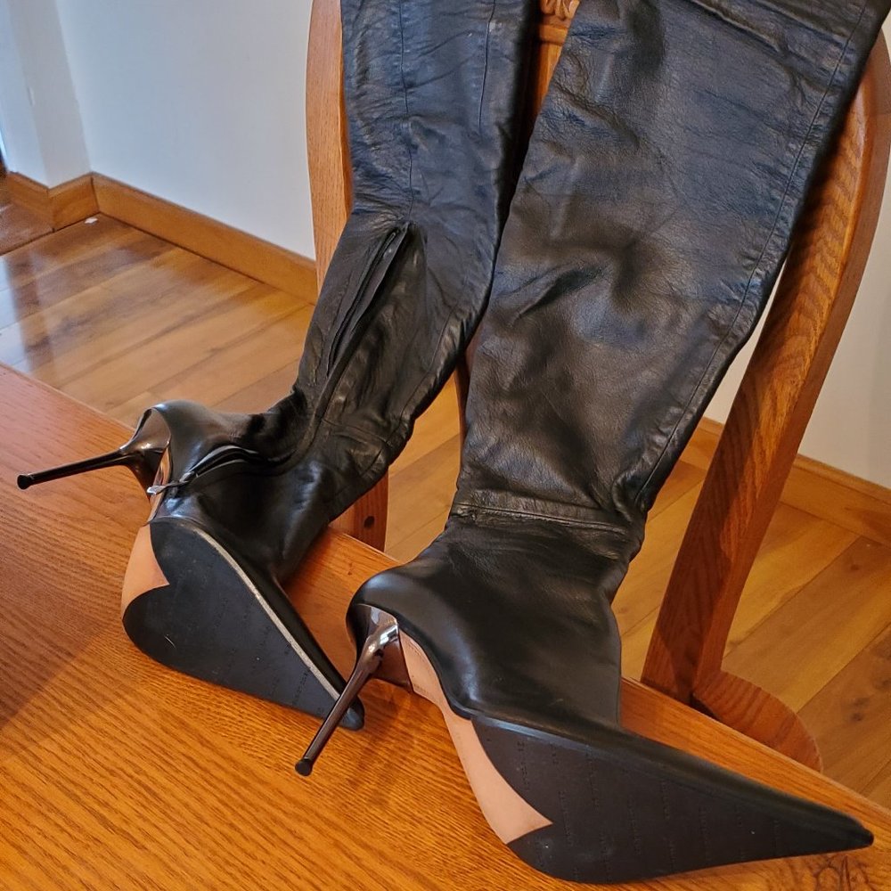 Gianmarco Lorenzi Leather Boots